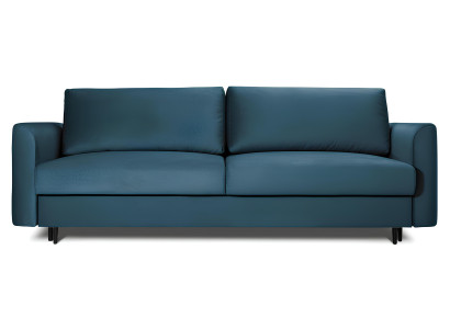 3+3 hengen sohva vuodefunktion kanssa, vaaleanpunainen kangas