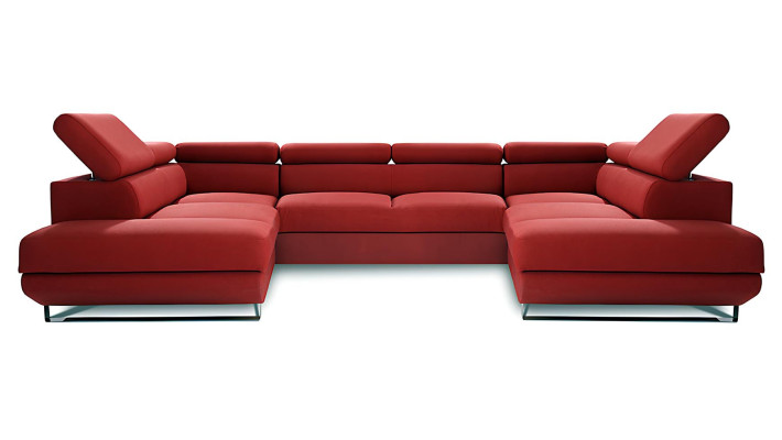 Moderni U-muotoinen kulmasohva