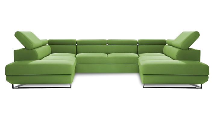 Moderni U-muotoinen kulmasohva