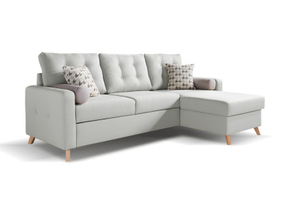 Moderni kulmasohva vuodesohvatoiminnolla