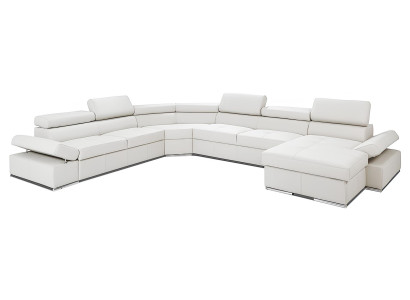 XXL kulmasohva suunnittelusarja 100% ITALIALAISTA NAHKAA