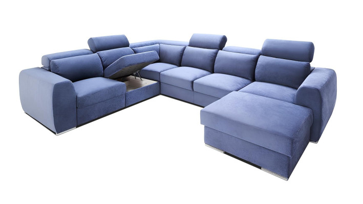 Moderni U-muotoinen kulmasohva