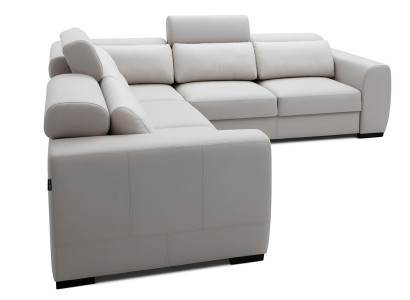 L-muotoilun sohva olohuoneeseen, sohva, nojatuoli, nahka, muotoilu, rentoutuminen, monitoiminen