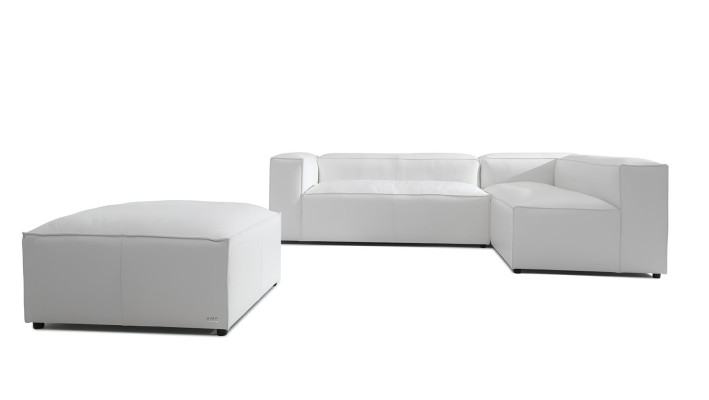 XXL kulmasohva 100% ITALIALAISTA NAHKAA sohva- ja nojatuoliyhdistelmä