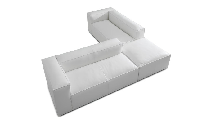 XXL kulmasohva 100% ITALIALAISTA NAHKAA sohva- ja nojatuoliyhdistelmä