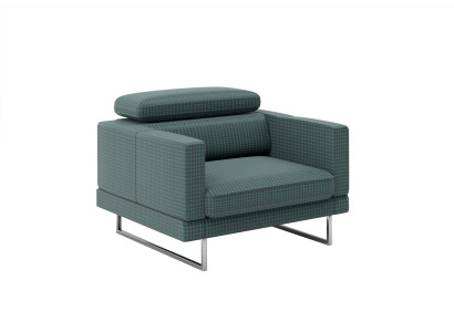 Suunnittelijan nojatuoli verhoiltuna kankaalla 1 paikka lounge klubi tv 1 paikka rentoutumiseen