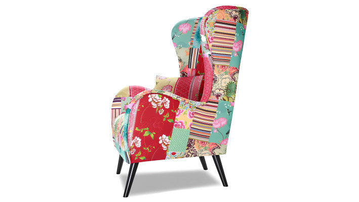 Relex-malliston loungetuoli nahkakankaalla