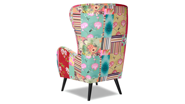 Relex-malliston loungetuoli nahkakankaalla