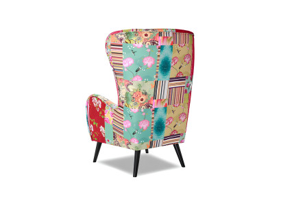 Relex-malliston loungetuoli nahkakankaalla