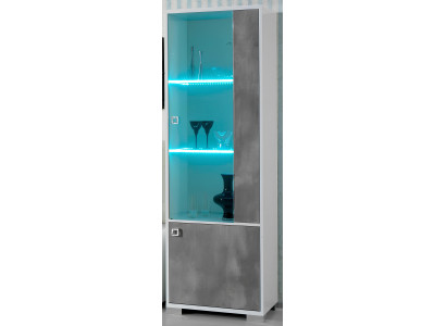 Moderni ja ylellinen lasivitriini