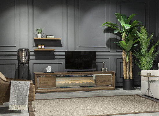 Liikkuva TV-hyllykaappi