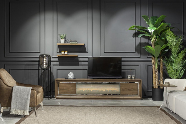 Liikkuva TV-hyllykaappi