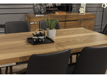 Moderni ja käytännöllinen luksuspuinen ruokapöytä