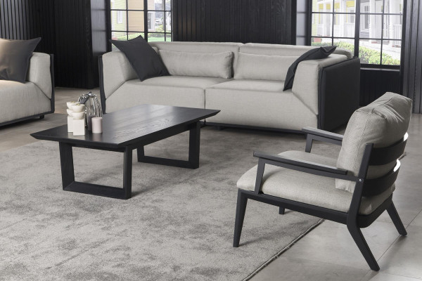 3+1 hengen sohvasetti Poltrona Mobili Olohuone Sohva 2 osaa Uusi