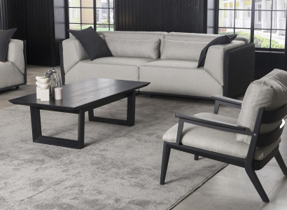 3+1 hengen sohvasetti Poltrona Mobili Olohuone Sohva 2 osaa Uusi