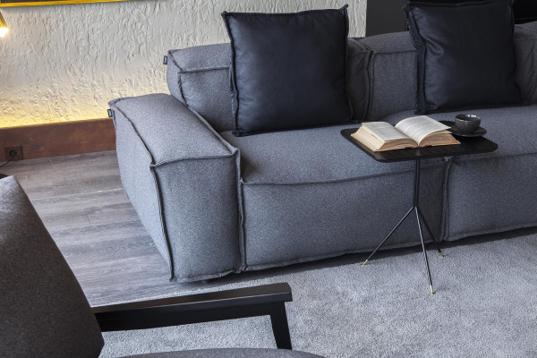 Mukava sohva 300 cm suuri pehmustettu sohva