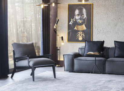 2-osainen sohvasetti Sohva + Tuoli Kohtuullisen pehmeä mukava Moderni tyyli Luksus Uusi