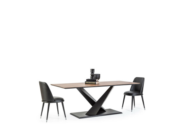 Moderni luksuskitchen pöytä ruskea 208x92cm