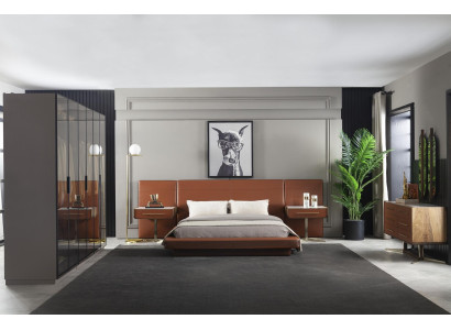 5-osainen makuuhuoneen kalustesetti