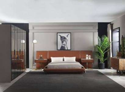 5-osainen makuuhuoneen kalustesetti