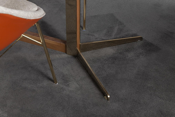 Ylellinen italialaisen muotoilun ruokapöytä 4 tuolilla