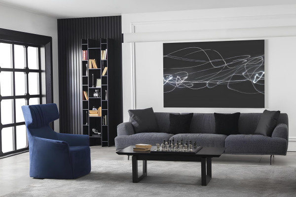 Sohvaryhmä 4+3+1 pöydällä