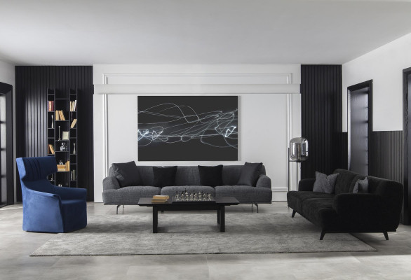 Verhoiltu sohva neljälle hengelle 284 cm