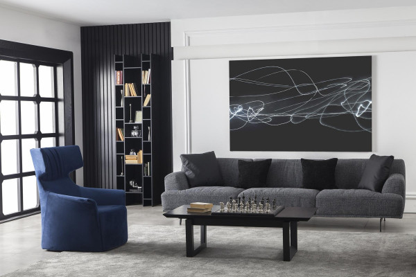 Verhoiltu sohva neljälle hengelle 284 cm