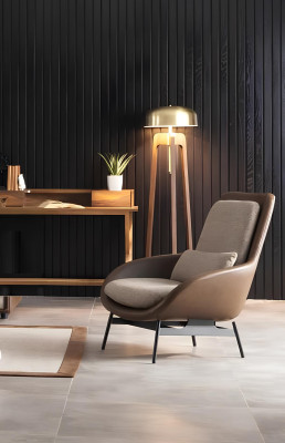 Hotellihuoneen koristeellinen maisemasohva