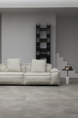 Moderni maalaistyyppinen kulmasohva