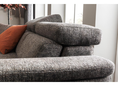 Moderni harmaa nahkatuoli