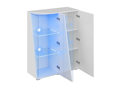 Moderni TV-hylly, ylellinen seinä olohuoneeseen, 3 osaa