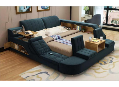 Moderni monitoiminen sänky mukavalla suunnittelulla