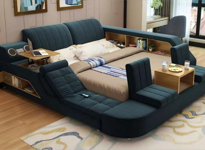 Moderni monitoiminen sänky mukavalla suunnittelulla