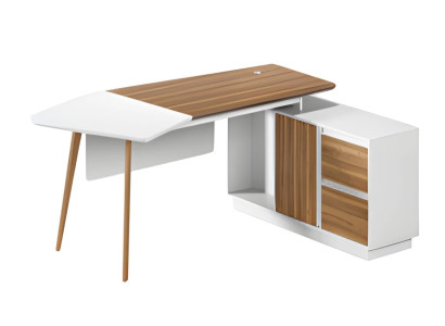 Moderni kulma kirjoituspöytä 240x90cm