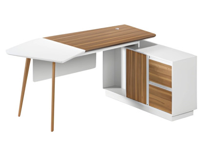 Moderni kulma kirjoituspöytä 240x90cm