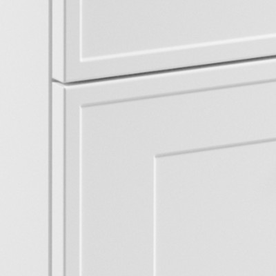 Liikkuva ja valkoinen moduulikeittiökaappi
