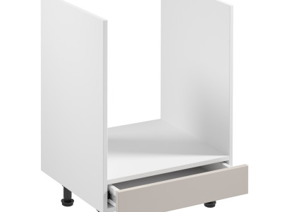 Liikkuva keittiöhana valkoisessa moduulissa