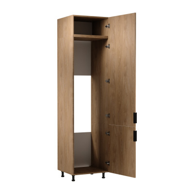 Upotettu jääkaappi