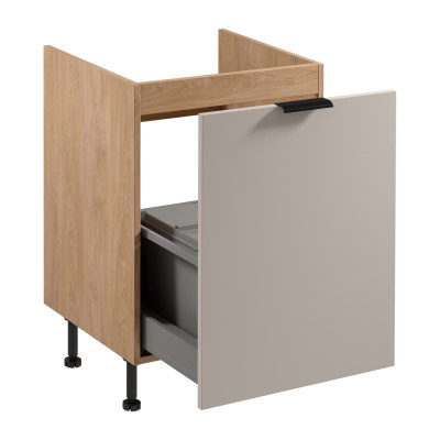 Keittiökaappi jätejärjestelmällä