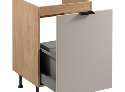 Keittiökaappi jätejärjestelmällä