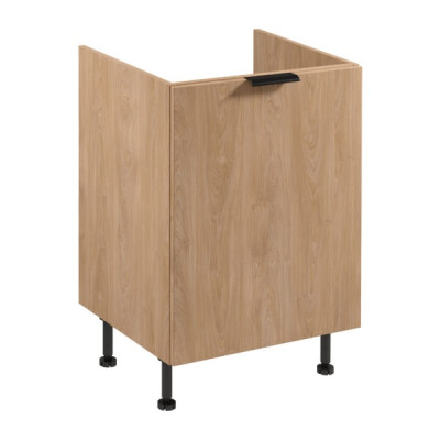 Beige keittiöroskakori lajittelujärjestelmällä