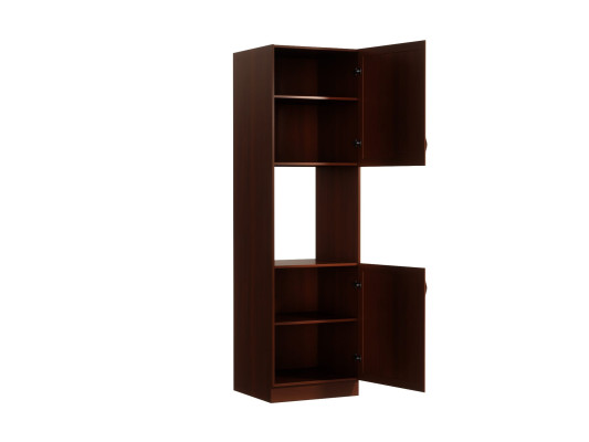 Korkea sisäänrakennettu kaappi uunilla