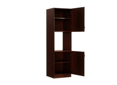 Korkea sisäänrakennettu kaappi uunilla