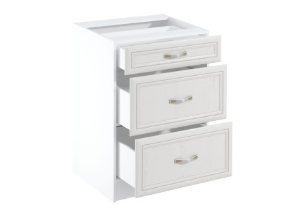 Liikkuva keittiöpöytä laatikoilla