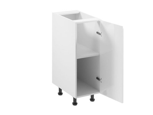 Kiiltävä keittiökaappi