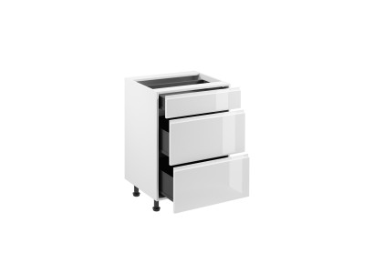 Liikkuva keittiö, jossa laatikoita