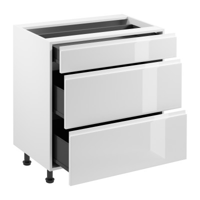 Liikkuva keittiöpöytä laatikoilla