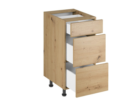 Liikkuva keittiöhana laatikoilla