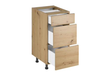 Liikkuva keittiöhana laatikoilla